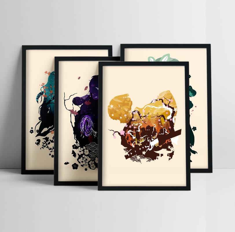 Paintings Vintage Posters Demon Slayer Kimetsu No Yaiba Anime Poster Wall Art Retro Painting Decoration For Living Room Home Decor
Paintings Vintage Posters Demon Slayer Kimetsu No Yaiba Anime Poster Wall Art Retro Painting Decoration For Living Room Home Decor