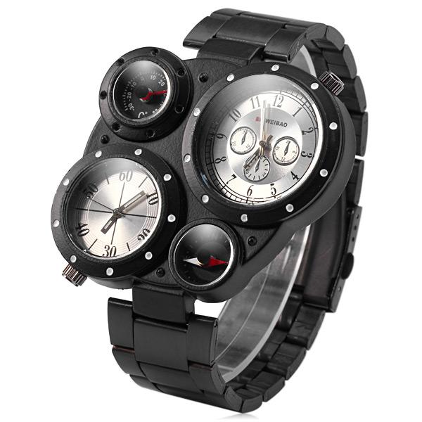Wristwatches Double Movemen Brand Causal Military Quartz Watch Men Fashion Stainless Steel Watches Clock Gift Hombre Reloj Relogio Masculino, 33
Wristwatches Double Movemen Brand Causal Military Quartz Watch Men Fashion Stainless Steel Watches Clock Gift Hombre Reloj Relogio Masculino, 33
