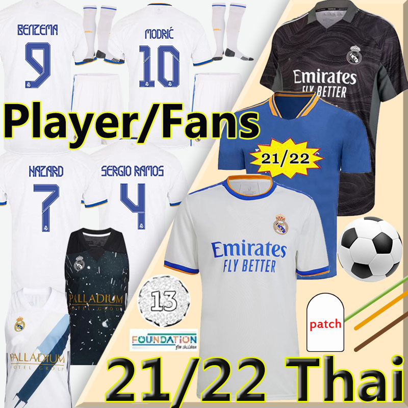 21/22 Real Madrid Player version Soccer Jersey ALABA HAZARD BENZEMA SERGIO RAMOS 2021 2022 4th jerseys KROOS MODRIC ISCO Men Kids Kits Socks Full Set football shirt, 21-22 new kit
21/22 Real Madrid Player version Soccer Jersey ALABA HAZARD BENZEMA SERGIO RAMOS 2021 2022 4th jerseys KROOS MODRIC ISCO Men Kids Kits Socks Full Set football shirt, 21-22 new kit