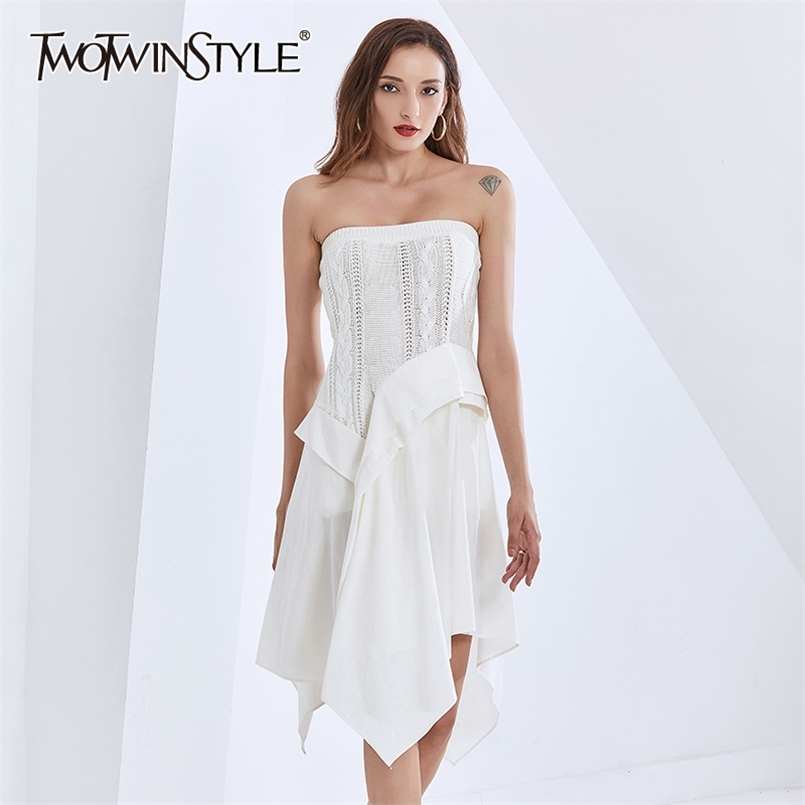Casual White Skirt For Women High Waist Patchwork Ruffle Elegant Skirts Female Fall Fashion Clothing 210521
Casual White Skirt For Women High Waist Patchwork Ruffle Elegant Skirts Female Fall Fashion Clothing 210521