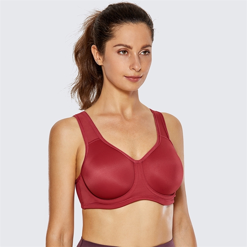 Women's Max Control Double-layer Solid High Impact Plus Size Non padded Underwire Active Bra 211110, Conch shell06
Women's Max Control Double-layer Solid High Impact Plus Size Non padded Underwire Active Bra 211110, Conch shell06