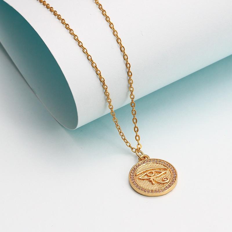 Pendant Necklaces U-Magical Shining Rhinestone Geometric Demon Eye Metallic Necklace For Women Enamel Gold Color Chain Jewelry, Silver
Pendant Necklaces U-Magical Shining Rhinestone Geometric Demon Eye Metallic Necklace For Women Enamel Gold Color Chain Jewelry, Silver