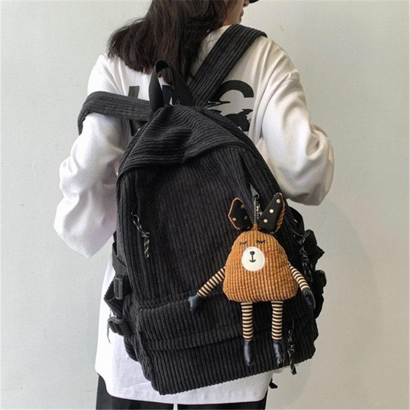 Backpack Woman Fashion Plush For Winter School Bags Teenage Girls Ladies College Harajuku Travel Rucksack, Black
Backpack Woman Fashion Plush For Winter School Bags Teenage Girls Ladies College Harajuku Travel Rucksack, Black
