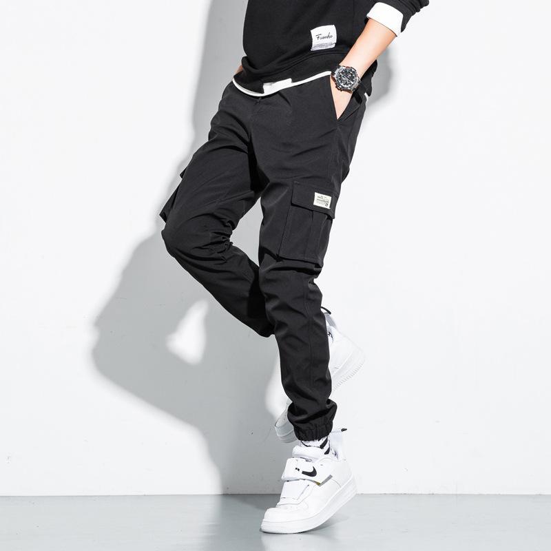 Hip Hop Joggers Cargo Pants Men Harem Multi-Pocket Man Sweatpants Streetwear Casual Mens Trousers Plus Size Men's