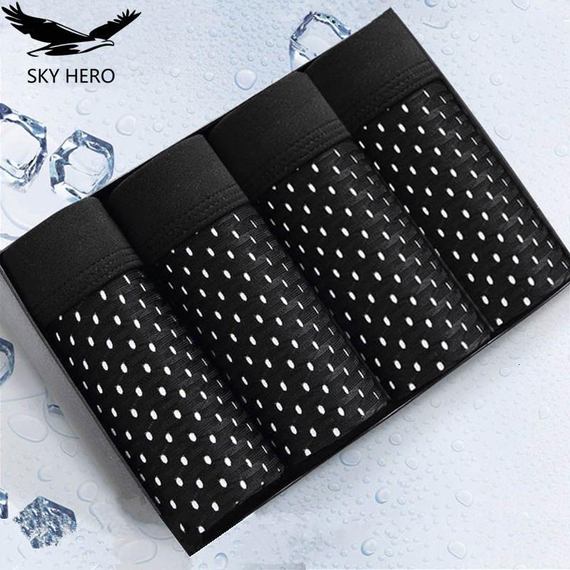 4pcs/lot Mesh Boxer Shorts Men Underwear Boxers Homme Sexy Transparent Mens Underpants Bamboo Fiber Panties Ice Silk Size L-7XL1, Black;white
4pcs/lot Mesh Boxer Shorts Men Underwear Boxers Homme Sexy Transparent Mens Underpants Bamboo Fiber Panties Ice Silk Size L-7XL1, Black;white