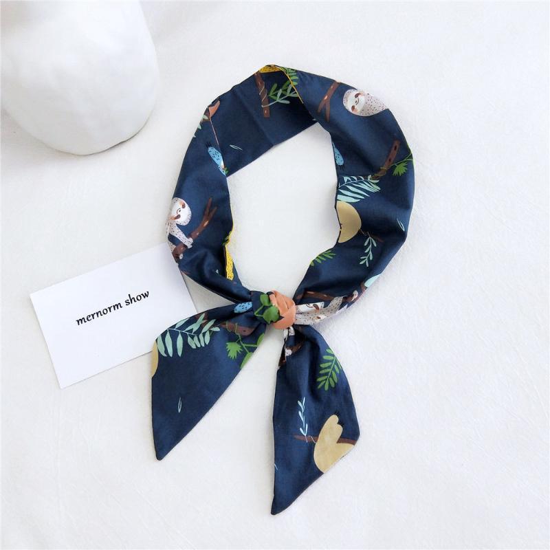 Scarves Spring Summer Women's Silk Stain Hair Head Scarf Female Animal Floral Print Handle Bag Scarfs Handkerchief SJ234, Blue;gray
Scarves Spring Summer Women's Silk Stain Hair Head Scarf Female Animal Floral Print Handle Bag Scarfs Handkerchief SJ234, Blue;gray