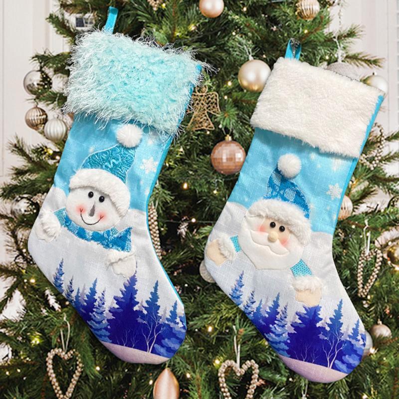 Christmas Decorations 2022 Decoration Blue Stocking Xmas Tree Santa Claus Snowman Pendant Gift Socks With LED Luminous
Christmas Decorations 2022 Decoration Blue Stocking Xmas Tree Santa Claus Snowman Pendant Gift Socks With LED Luminous