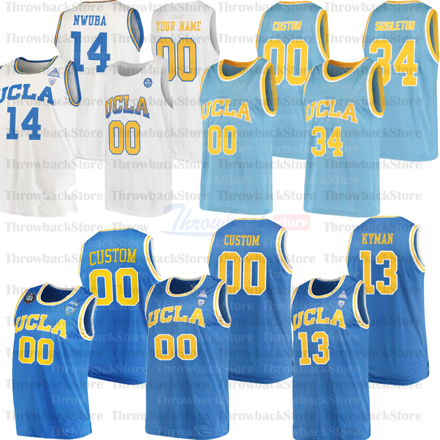 Custom UCLA College Basketball jerseys 0 Westbrook 3 Johnny Juzang 5 Smith 55 Kiki Vandeweghe 42 Love 14 LaVine, Blue iii 
Custom UCLA College Basketball jerseys 0 Westbrook 3 Johnny Juzang 5 Smith 55 Kiki Vandeweghe 42 Love 14 LaVine, Blue iii
