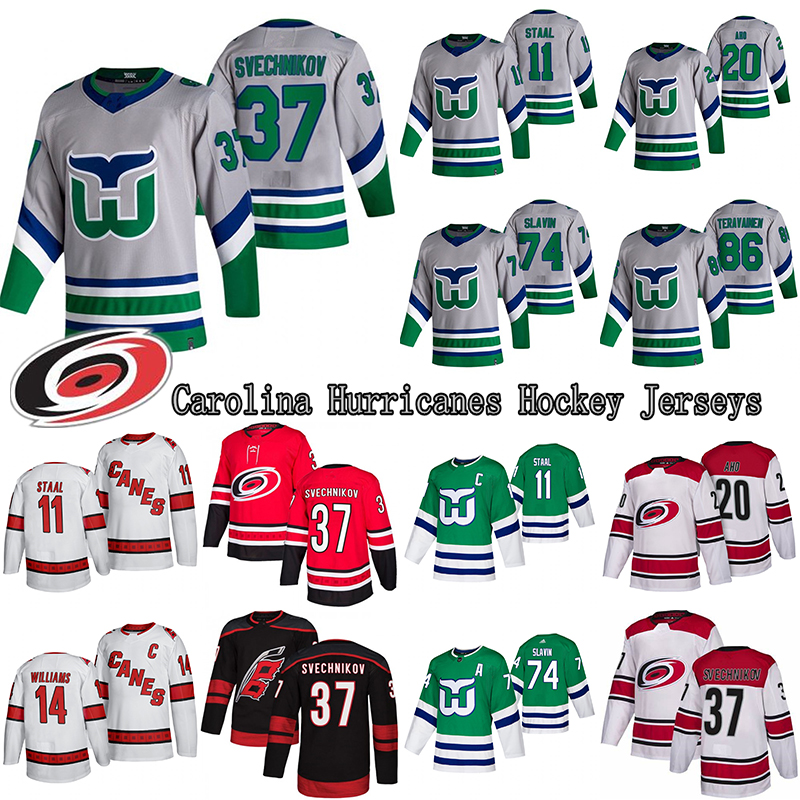 Coutom Carolina Hurricanes Jersey 25 Ethan Bear 37 Andrei Svechnikov 74 Jaccob Slavin 48 Martinook (A) 16 Vincent Trocheck Hockey Jerseys, Green
Coutom Carolina Hurricanes Jersey 25 Ethan Bear 37 Andrei Svechnikov 74 Jaccob Slavin 48 Martinook (A) 16 Vincent Trocheck Hockey Jerseys, Green