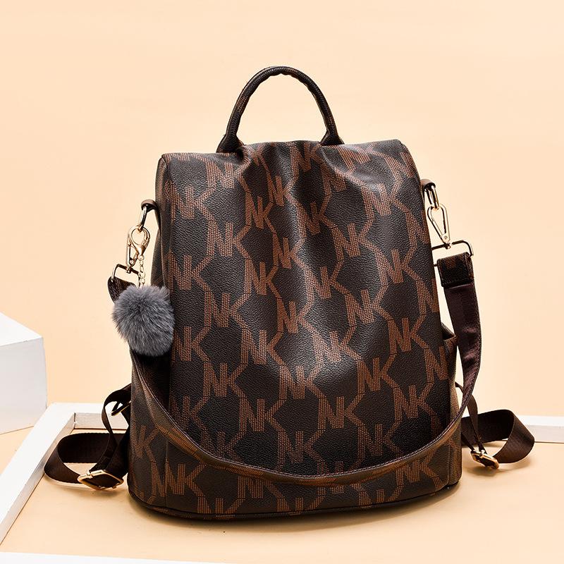 Backpack Double Shoulder Bag Women's 2021 Single Portable Slant Cross Fashion Anti Theft, White
Backpack Double Shoulder Bag Women's 2021 Single Portable Slant Cross Fashion Anti Theft, White