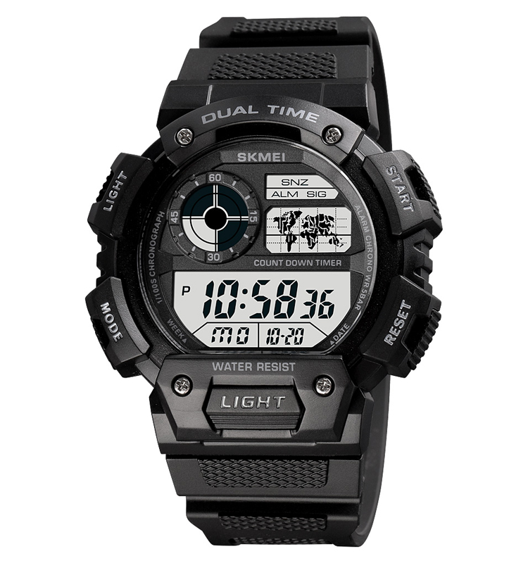 Fashion Brand SKMEI Sport Watch Men g-shock Digital Military Clock Count Down Led Light Display Wristwatch Luxury Mens Watches, Slivery;brown
Fashion Brand SKMEI Sport Watch Men g-shock Digital Military Clock Count Down Led Light Display Wristwatch Luxury Mens Watches, Slivery;brown