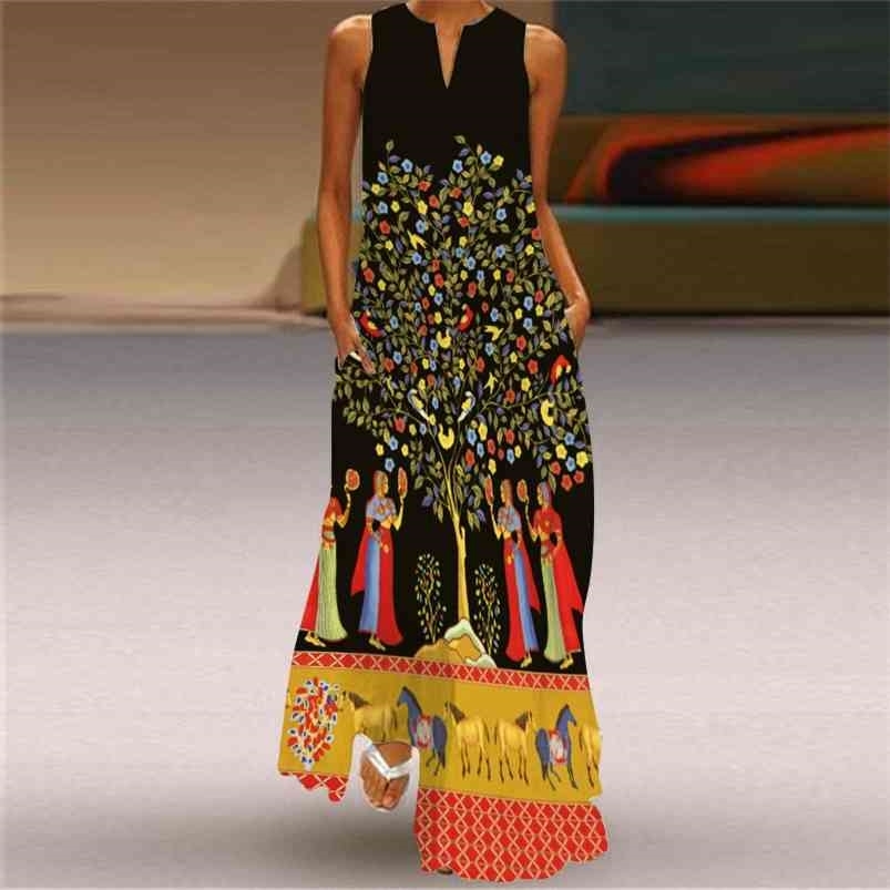 Sexy Female Summer Retro Digital Print Dress Casual Floral Loose Maxi Plus Size Sleeveless Pocket es 210701, Vlcq-49
Sexy Female Summer Retro Digital Print Dress Casual Floral Loose Maxi Plus Size Sleeveless Pocket es 210701, Vlcq-49