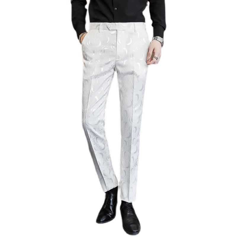 Men' Suits & Blazers High Quality White Suit Pants Wedding Party Dress Trousers Men Jacquard Fabric Large Size Pantalones Hombre -4XL 5XL, Black
Men' Suits & Blazers High Quality White Suit Pants Wedding Party Dress Trousers Men Jacquard Fabric Large Size Pantalones Hombre -4XL 5XL, Black