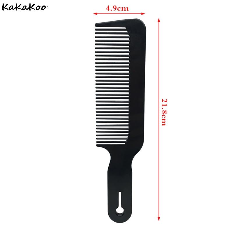 Hair Brushes Clipper Comb Barber Flat Top Combs Hairdressing Cutting Salon Styling Tool