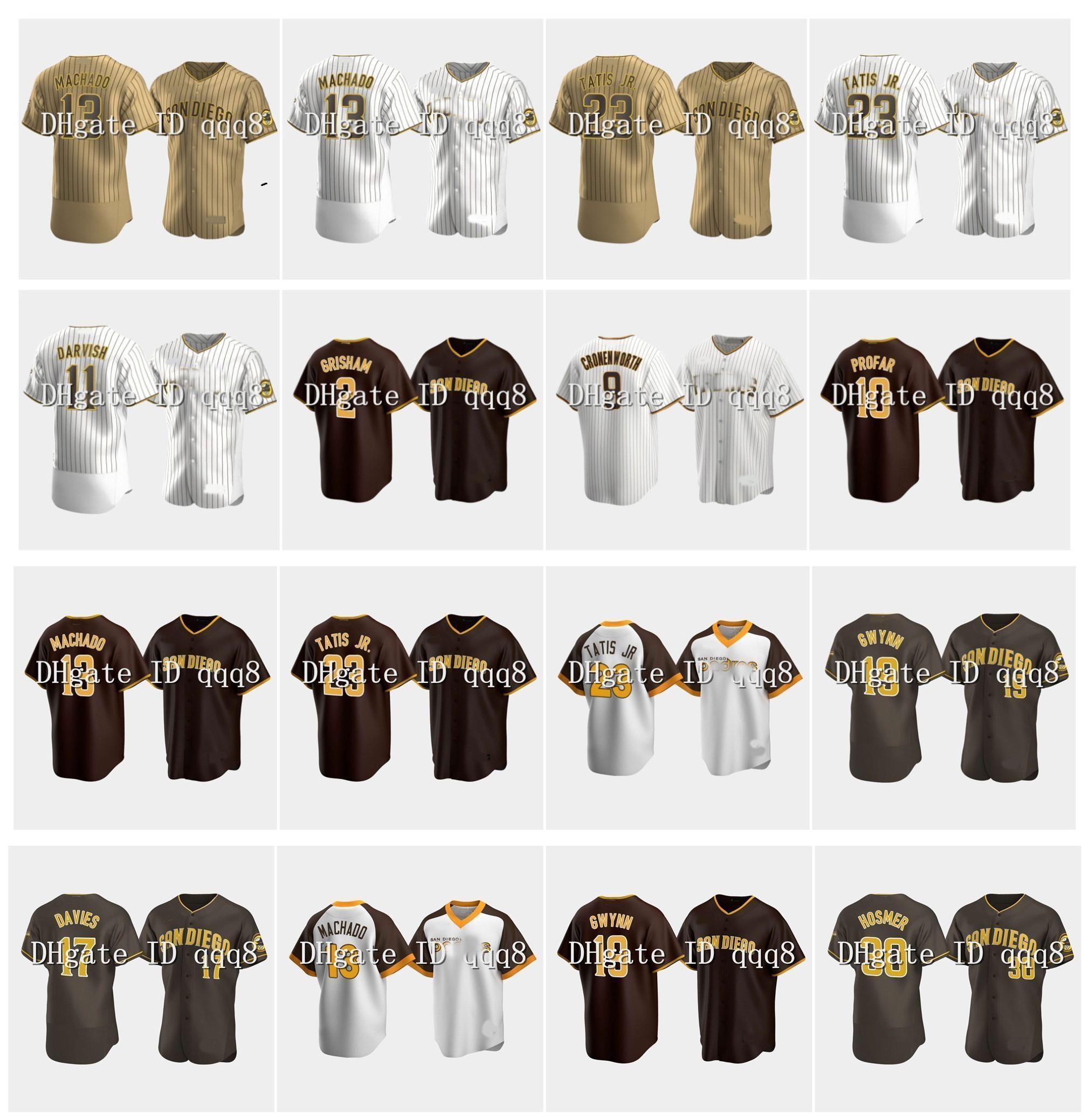 New Fernando Tatis Jr. Baseball Jersey Manny Machado Tony Gwynn Myers Yu Darvish Blake Snell Jake Cronenworth Trent Grisham Wil Myers Joe Musgrove Ha-Seong Kim, Men
New Fernando Tatis Jr. Baseball Jersey Manny Machado Tony Gwynn Myers Yu Darvish Blake Snell Jake Cronenworth Trent Grisham Wil Myers Joe Musgrove Ha-Seong Kim, Men