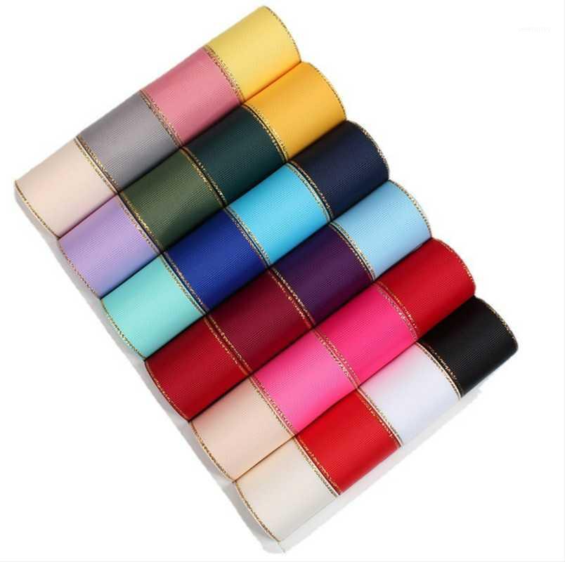 Party Decoration 96Yards 10/15/20/25/38mm WideDouble-sided Gold Rim Grosgrain Ribbons DIY Gift Box Packaging Material Wedding Decorations
Party Decoration 96Yards 10/15/20/25/38mm WideDouble-sided Gold Rim Grosgrain Ribbons DIY Gift Box Packaging Material Wedding Decorations