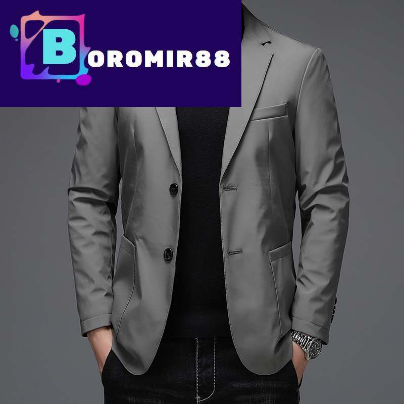 Autumn Down Wear Coat Jacket winter liner middle-aged and youth leisure suit warm down men's trend coat, Black
Autumn Down Wear Coat Jacket winter liner middle-aged and youth leisure suit warm down men's trend coat, Black