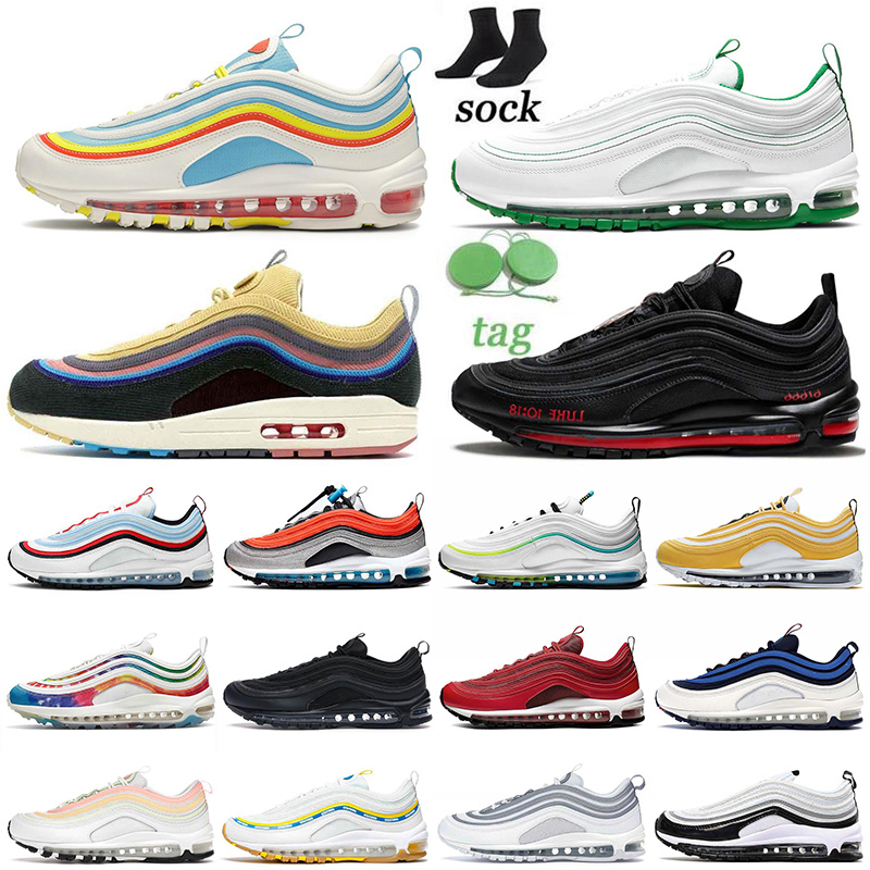 Mschf Lil Nas x Satan Luke Inri Jesus 97s Running Shoes For Men Black All White Off Undefeated UNDFTD Sean Wotherspoon Free Run Mens Womens Sports Sneakers Trainers, #a22 gris blanc 36-45
Mschf Lil Nas x Satan Luke Inri Jesus 97s Running Shoes For Men Black All White Off Undefeated UNDFTD Sean Wotherspoon Free Run Mens Womens Sports Sneakers Trainers, #a22 gris blanc 36-45