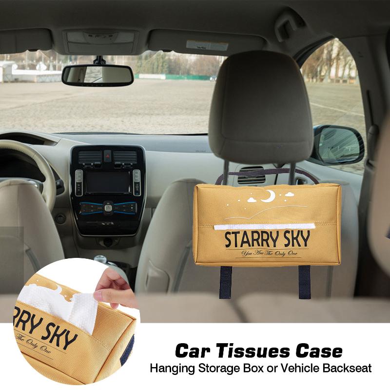 Car Tissues Case Hanging Storage Box For Vehicle Backseat Seat Backrest Tissue Drop Organizer
Car Tissues Case Hanging Storage Box For Vehicle Backseat Seat Backrest Tissue Drop Organizer