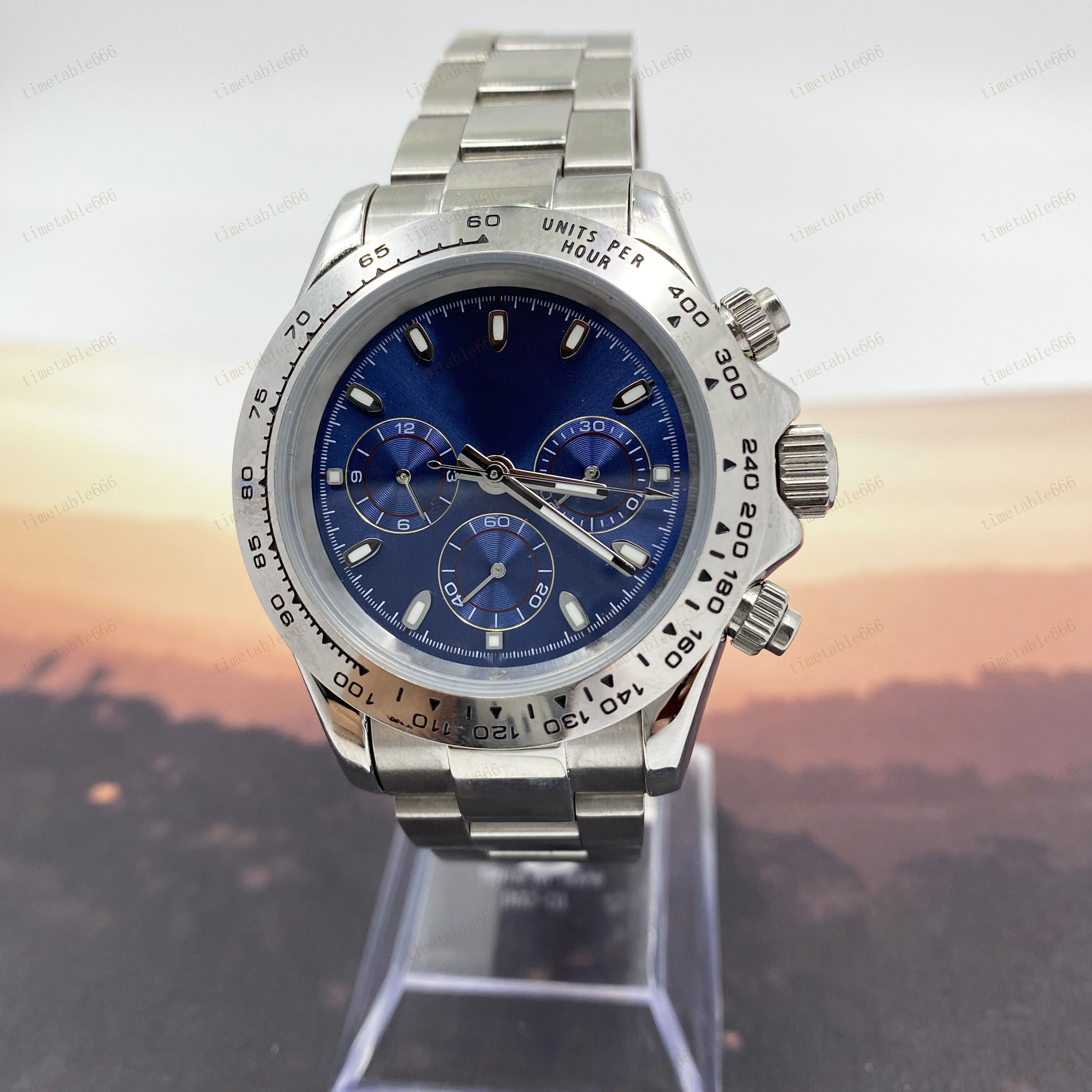 

Watch Watches for Men Luxury brand Automatic Mechanical watch Designer montre de luxe 41mm Folding Buckle Gold Yellow Hardlex Waterproof Stopwatch wristwatch, A12