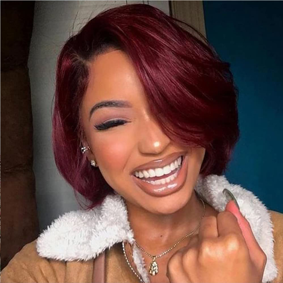 16inchlace front short human pixie cut wig short cut human hair brazilian straight 150 densityombre wigs, As the picture shows
16inchlace front short human pixie cut wig short cut human hair brazilian straight 150 densityombre wigs, As the picture shows