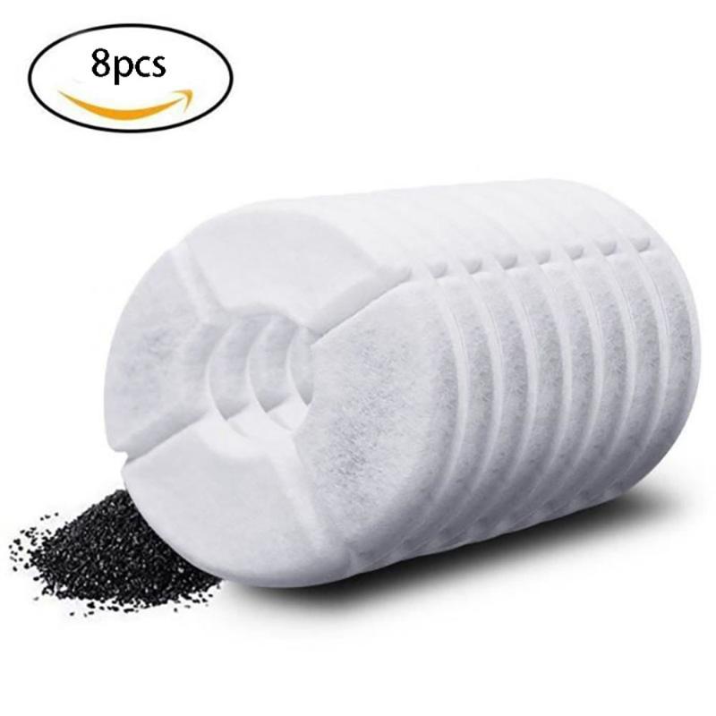 Cat Bowls & Feeders 8 Packs Activated Carbon Replacement Filters Pet Fountain Automatic Flower Water Charcoal Dispenser Compatible Cats Dogs
Cat Bowls & Feeders 8 Packs Activated Carbon Replacement Filters Pet Fountain Automatic Flower Water Charcoal Dispenser Compatible Cats Dogs