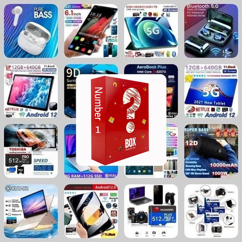 Gift Wrap 2021 Number Lucky Box Mystery Premium Electronic Product 100% Surprise Boutique 1 Pcs Random Item
Gift Wrap 2021 Number Lucky Box Mystery Premium Electronic Product 100% Surprise Boutique 1 Pcs Random Item