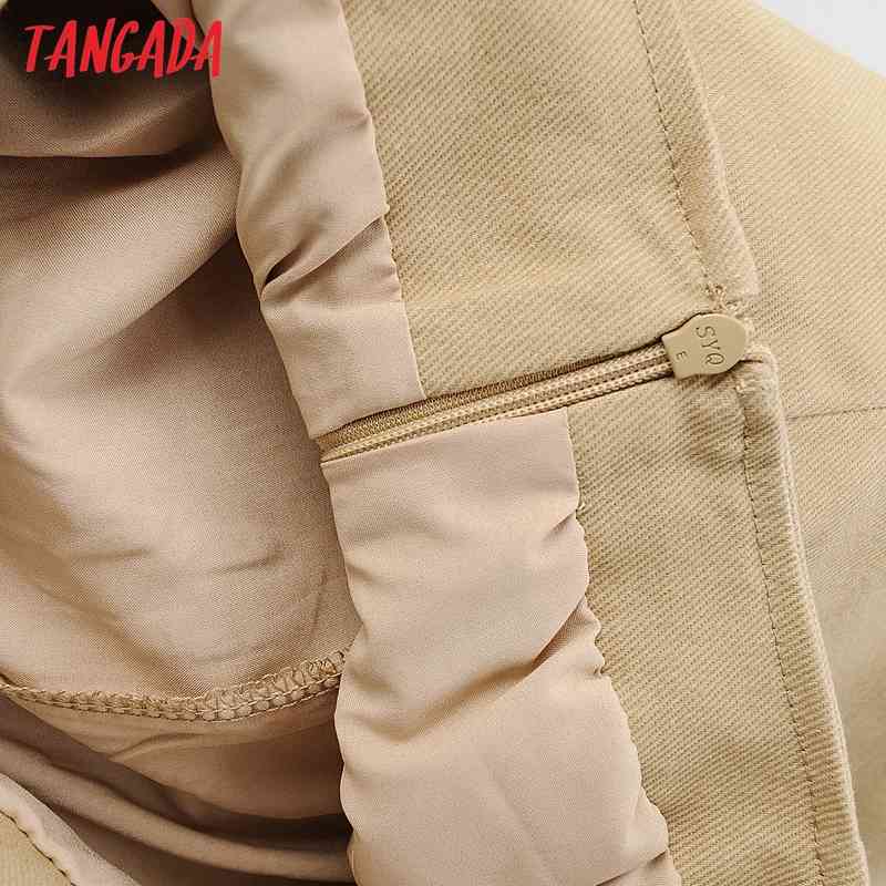 Women Pocket Solid Skirts with Belt Female Casual Mini Skirt 4P06 210416