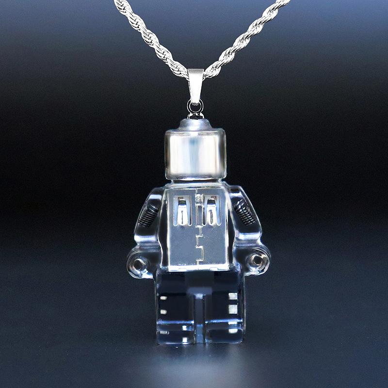 Pendant Necklaces 2022 Cute Hip-hop Punk Small Electronic Robot Rainbow Necklace Sweater Chain For Women Men Unusual Neck Jewelry Gift
Pendant Necklaces 2022 Cute Hip-hop Punk Small Electronic Robot Rainbow Necklace Sweater Chain For Women Men Unusual Neck Jewelry Gift