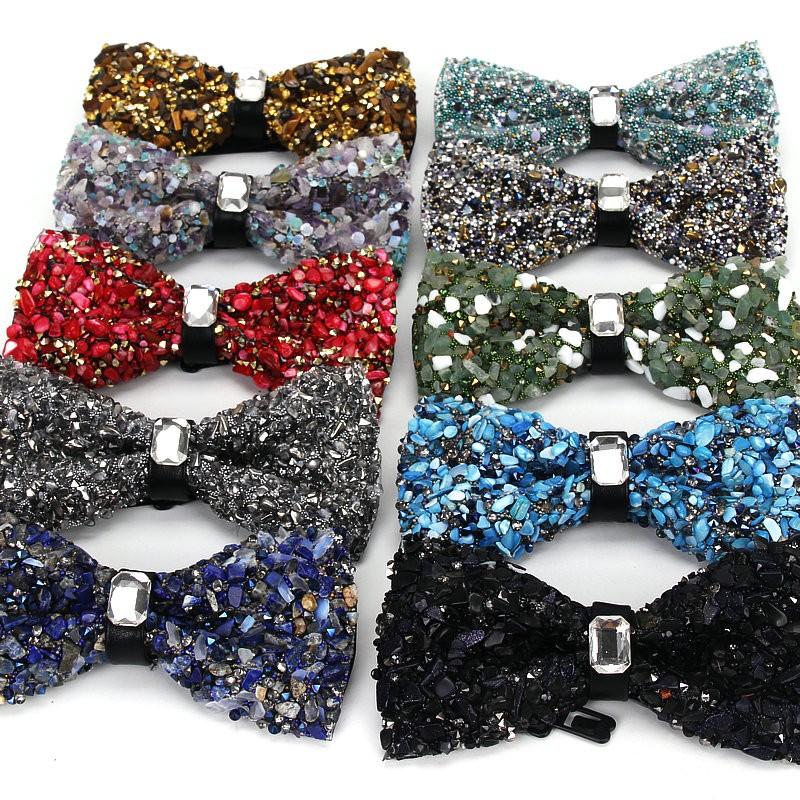 Neck Ties Luxury Diamond Bow Tie For Men Bowtie Butterfly Knot Rhinestone Collar Crystal Stone Wedding Neckwear
Neck Ties Luxury Diamond Bow Tie For Men Bowtie Butterfly Knot Rhinestone Collar Crystal Stone Wedding Neckwear