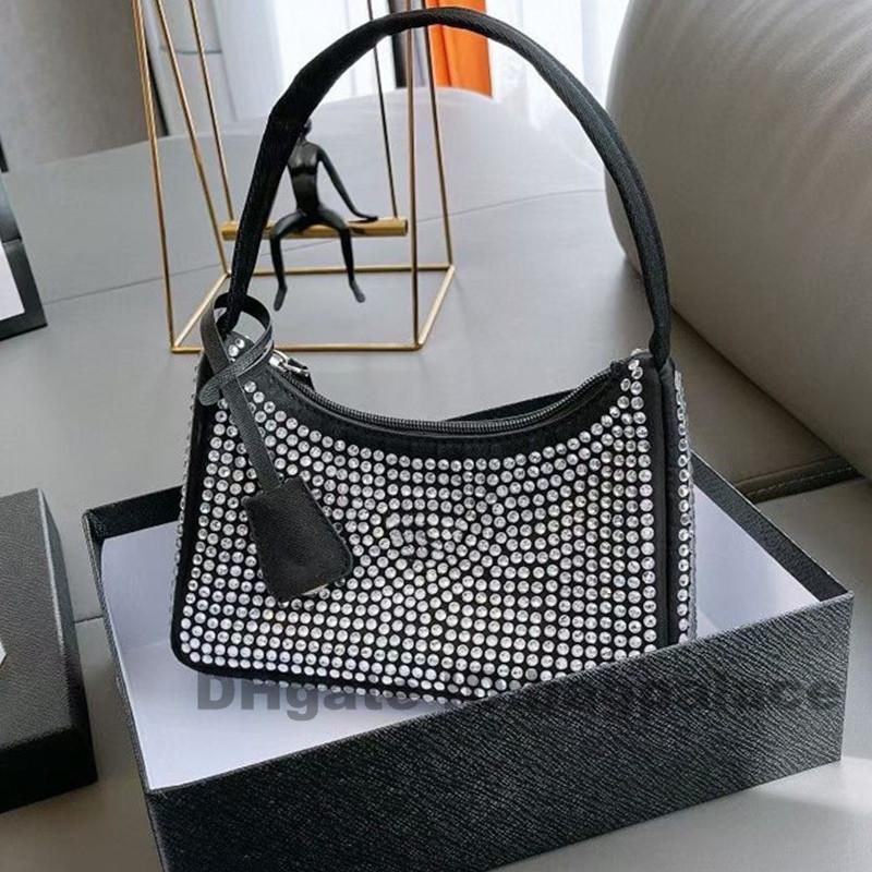 2021 Luxurys Designers Bags Half Moon Bag 23*13CM Hobos Shining Rhinestone Shimmer Glitter Women Shoulder Handbags Fashion Highest Quality Party Evening Prom, No bags
2021 Luxurys Designers Bags Half Moon Bag 23*13CM Hobos Shining Rhinestone Shimmer Glitter Women Shoulder Handbags Fashion Highest Quality Party Evening Prom, No bags