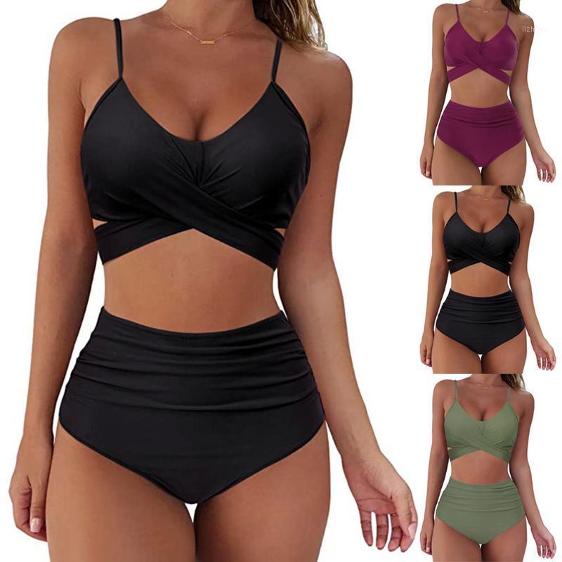 Sexy Soild Print Bikini Set Women Swimsuit Push Up Bathing Swimwear Two Piece High Waist Suits Women's, Army green
Sexy Soild Print Bikini Set Women Swimsuit Push Up Bathing Swimwear Two Piece High Waist Suits Women's, Army green