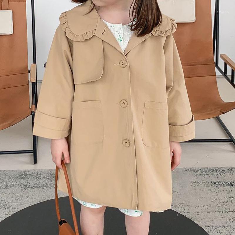 Coat 2021 Spring Autumn Long Windbreaker Jacket Bowknot Children Outerwear For Girl Clothes 2-6 Years, Blue;gray
Coat 2021 Spring Autumn Long Windbreaker Jacket Bowknot Children Outerwear For Girl Clothes 2-6 Years, Blue;gray