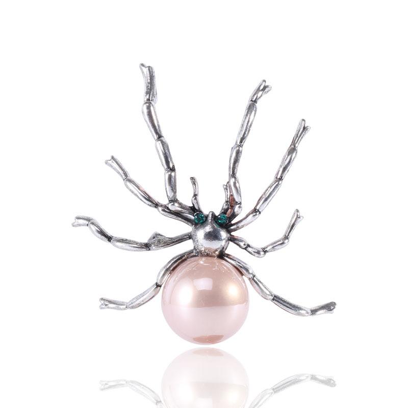 Pins, Brooches Fashion Pink Pearl Spider Brooch Insect Female Jewelry Corsage For Women Suit Lapel Pin Cardigan Sweater Pins Gifts Accessori
Pins, Brooches Fashion Pink Pearl Spider Brooch Insect Female Jewelry Corsage For Women Suit Lapel Pin Cardigan Sweater Pins Gifts Accessori
