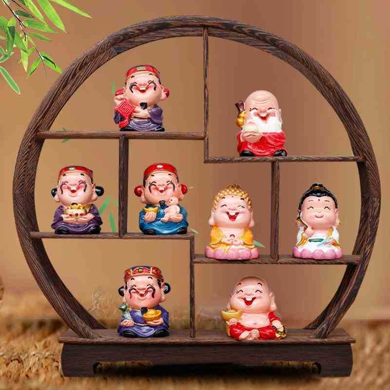 Creative home accessories God of wealth Zen monk small ornaments living room study bookcase TV wine cabinet craft gifts
Creative home accessories God of wealth Zen monk small ornaments living room study bookcase TV wine cabinet craft gifts