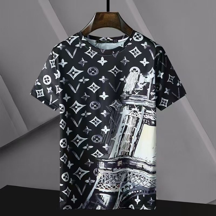 New Designer T Shirts Mens Clothing Brand Tops Tee Shirt Fashion Summer Tide Braned Letters Printed Luxury Men Shirt Clothing black White, White;black
New Designer T Shirts Mens Clothing Brand Tops Tee Shirt Fashion Summer Tide Braned Letters Printed Luxury Men Shirt Clothing black White, White;black