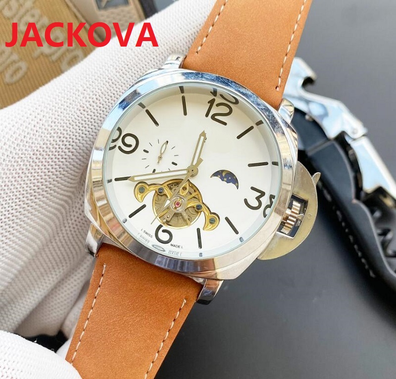 Top Mens Mechanical Leather Watches 50mm 2813 Automatic Movement Men's Watch Sports Fashion Self-wind Wristwatches, As pic
Top Mens Mechanical Leather Watches 50mm 2813 Automatic Movement Men's Watch Sports Fashion Self-wind Wristwatches, As pic