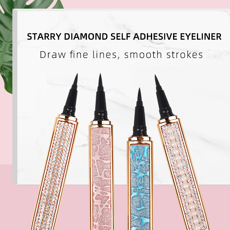 Self Adhesive Eyeliner for False Eyelashes Fast Dry No Need Glue to Wear Lashes Liquid Strong Eyelash Long-lasting Natural, Full diamond rose gold
Self Adhesive Eyeliner for False Eyelashes Fast Dry No Need Glue to Wear Lashes Liquid Strong Eyelash Long-lasting Natural, Full diamond rose gold