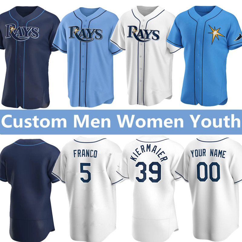 2021 Tampa Bay Wander Franco Rays Jersey Mike Zunino Randy Arozarena Jesus Sanchez Austin Meadows Tyler Glasnow Ji-man Choi Brett Phillips K, Blue;black
2021 Tampa Bay Wander Franco Rays Jersey Mike Zunino Randy Arozarena Jesus Sanchez Austin Meadows Tyler Glasnow Ji-man Choi Brett Phillips K, Blue;black