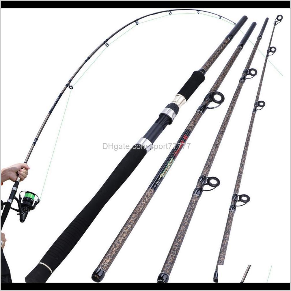 Casting Rods Sports & Outdoors Drop Delivery 2021 Sougayilang 2Dot7M 4 Section Ultralight Weight Spinning Carbon Fiber Carp Feeder Fishing Ro 
Casting Rods Sports & Outdoors Drop Delivery 2021 Sougayilang 2Dot7M 4 Section Ultralight Weight Spinning Carbon Fiber Carp Feeder Fishing Ro
