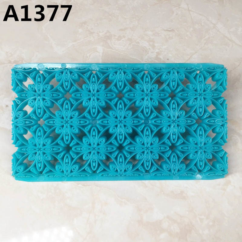 Kitchen Gadgets Cake Pastry Accessories Plastic Food Grade Embosser Mold Biscuits Cake Cookies Cutter Cake Decorating Tools