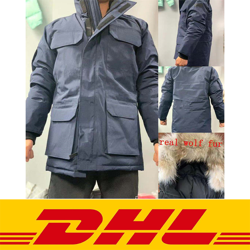 DHL Freeshiping2021 Men's Wemen's Down Parkas Real Wolfs Fur Collar Hooded White Duck Jacket Winter Coat Men Canad Warm Parka Padded Jackets, Pay for difference
DHL Freeshiping2021 Men's Wemen's Down Parkas Real Wolfs Fur Collar Hooded White Duck Jacket Winter Coat Men Canad Warm Parka Padded Jackets, Pay for difference