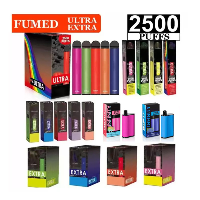 Extra ULTRA INFINITY Disposable Vape Pen Electronic Cigarettes Kit 850mAh Battery 1500 2500 3500Puffs Pre-Filled high quality vapors wholesale VS bang puff plus
Extra ULTRA INFINITY Disposable Vape Pen Electronic Cigarettes Kit 850mAh Battery 1500 2500 3500Puffs Pre-Filled high quality vapors wholesale VS bang puff plus