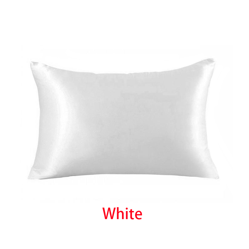 20*26inch Silk Satin Pillowcase 12 Colors Cooling Envelope Pillow Case Ice Silks Skin-friendly Pillowslip Bedding Supplies