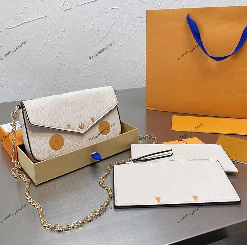 M80498 Women bag FeLICIE Luxurys Designers Bags Paris Three In One Underarm Handbags Flowers Embossing totes Clutch Shoulder Handbag Coin Wallet Card Purse, Need other colors to contact the seller
M80498 Women bag FeLICIE Luxurys Designers Bags Paris Three In One Underarm Handbags Flowers Embossing totes Clutch Shoulder Handbag Coin Wallet Card Purse, Need other colors to contact the seller