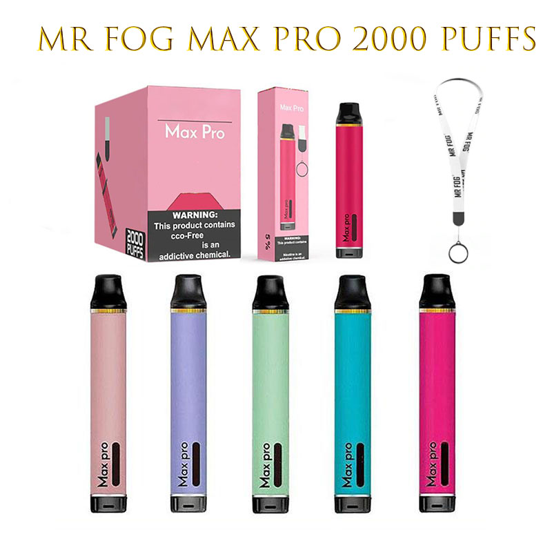 E-cigarettes Max Pro Disaposable cigarettes Vape Pen Price 2000 Puffs 3.5ml 5% Capacity Free Tabco 600mah Battery 15 Flavors
E-cigarettes Max Pro Disaposable cigarettes Vape Pen Price 2000 Puffs 3.5ml 5% Capacity Free Tabco 600mah Battery 15 Flavors