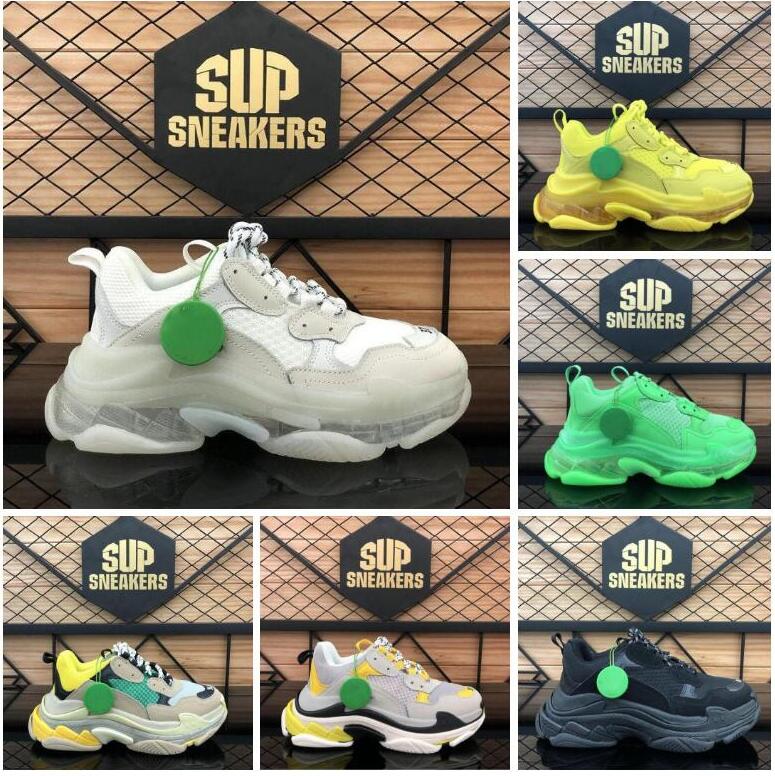 Triple-s shoes fashion Paris 17FW Triple s Sneakers for men women black red white green Casual Dad Shoe tennis, Color 8
Triple-s shoes fashion Paris 17FW Triple s Sneakers for men women black red white green Casual Dad Shoe tennis, Color 8