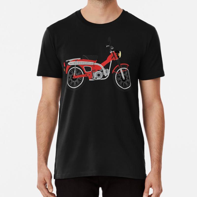 Men' T-Shirts Ct110 Postie Bike T Shirt Adv Motorbike Ct90 Trail, Black