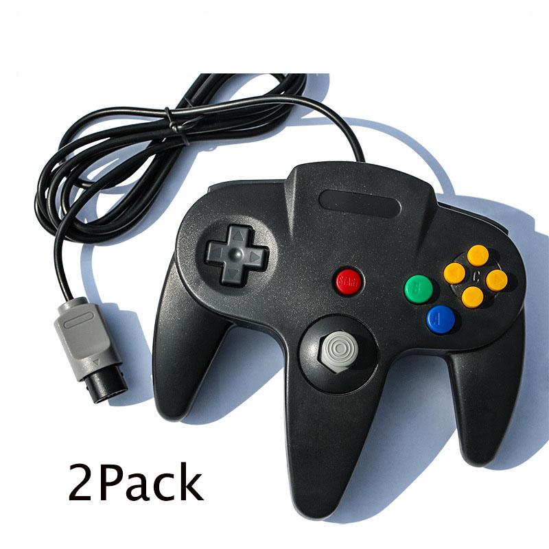 Game Controllers & Joysticks 2pcs Classic Wired Gamepad Joystick For N64 Controller Retro Console Handle Analog Gaming Joypad PC Windows Sys
Game Controllers & Joysticks 2pcs Classic Wired Gamepad Joystick For N64 Controller Retro Console Handle Analog Gaming Joypad PC Windows Sys