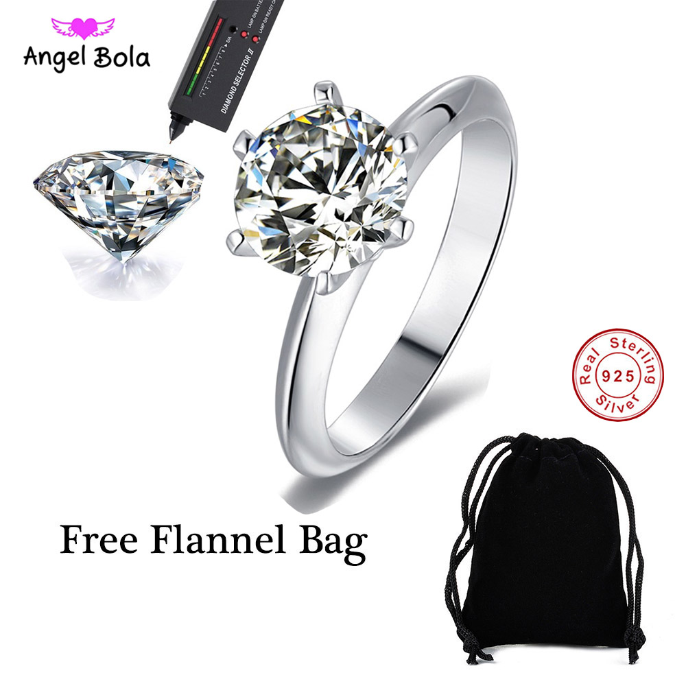 100% 925 Sterling Silver Moissanite Certified Diamond Ring Test Canon Classic Round Design DE Color VVS Clarity Timeless Feminine Luxury Jewelry
100% 925 Sterling Silver Moissanite Certified Diamond Ring Test Canon Classic Round Design DE Color VVS Clarity Timeless Feminine Luxury Jewelry